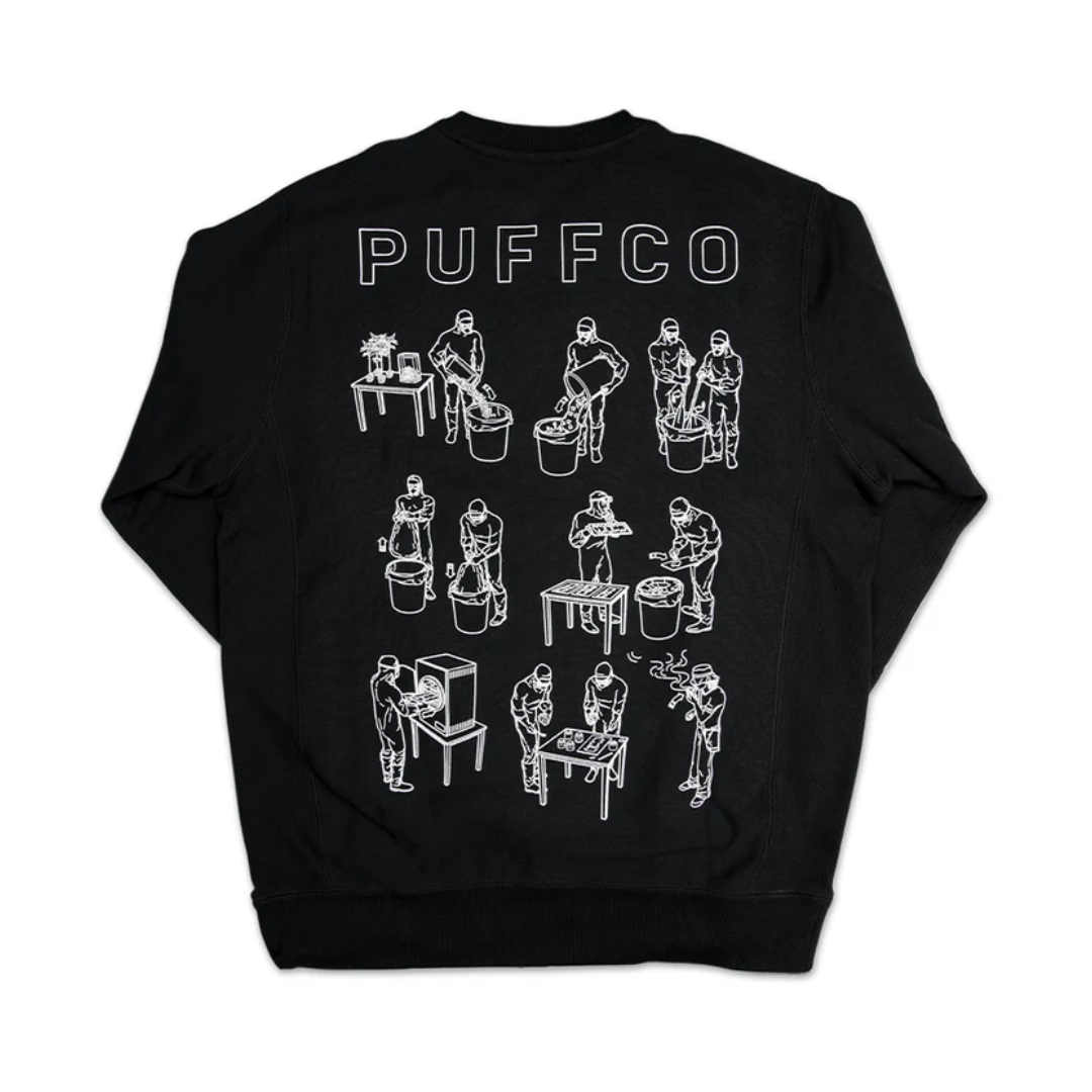 Water Hash Crewneck Sweater