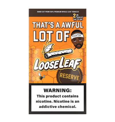 LooseLeaf x Desto-Dubb Reserve 2 Wraps Folha Natural Colaboração Premium — Puff Suite Brasil