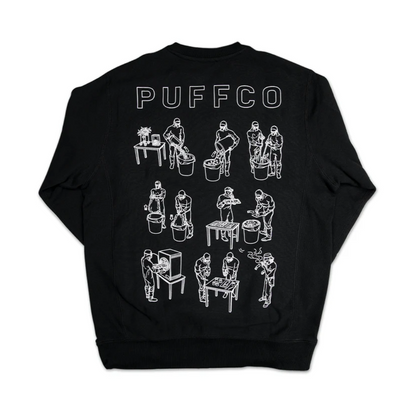 Water Hash Crewneck Sweater