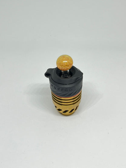 Pufflab Scarlet Vision Joystick Carb Cap Laranja para Puffco Muse — Puff Suite Brasil