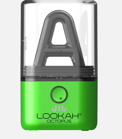 LOOKAH Octopus Mini Rig Dab Elétrico Portátil Verde com Embalagem Premium — Puff Suite Brasil