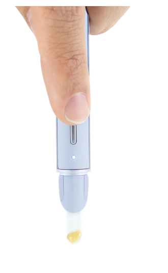 Puffco New Hot Knife ferramenta de aquecimento para concentrados — preto e branco