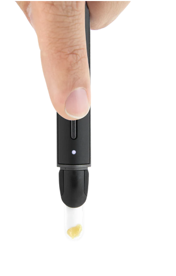 Puffco New Hot Knife ferramenta de aquecimento para concentrados — preto e branco
