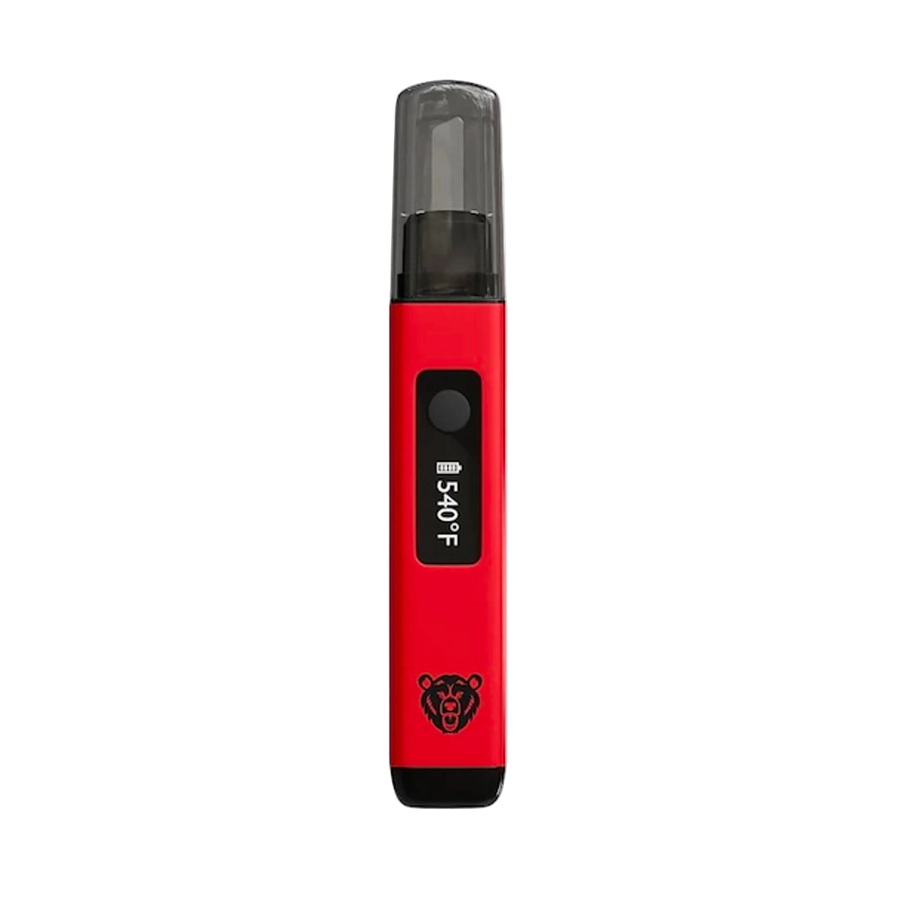 Bear Quartz Trio: Hot Knife Dab Temp Reader - Red - PUFF SUITE