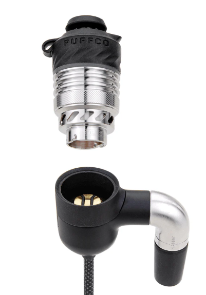 Puffco Peak Pro Link adaptador para bong de vidro — acessório oficial Puffco