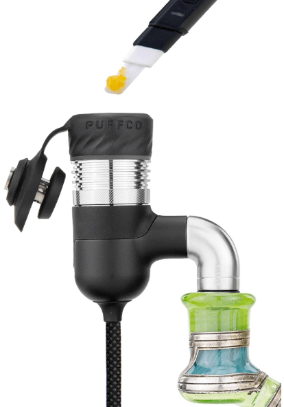 Puffco Peak Pro Link adaptador para bong de vidro — acessório oficial Puffco