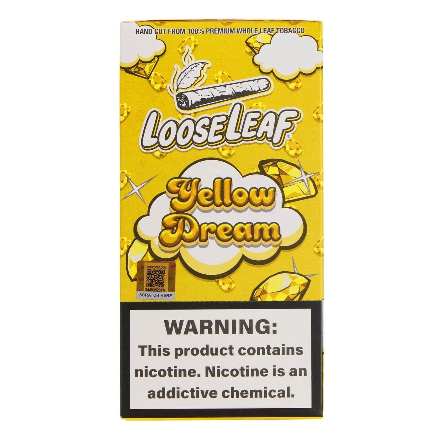 LooseLeaf Yellow Dream 2 Wraps Folha Natural Sabor Tropical — Puff Suite Brasil