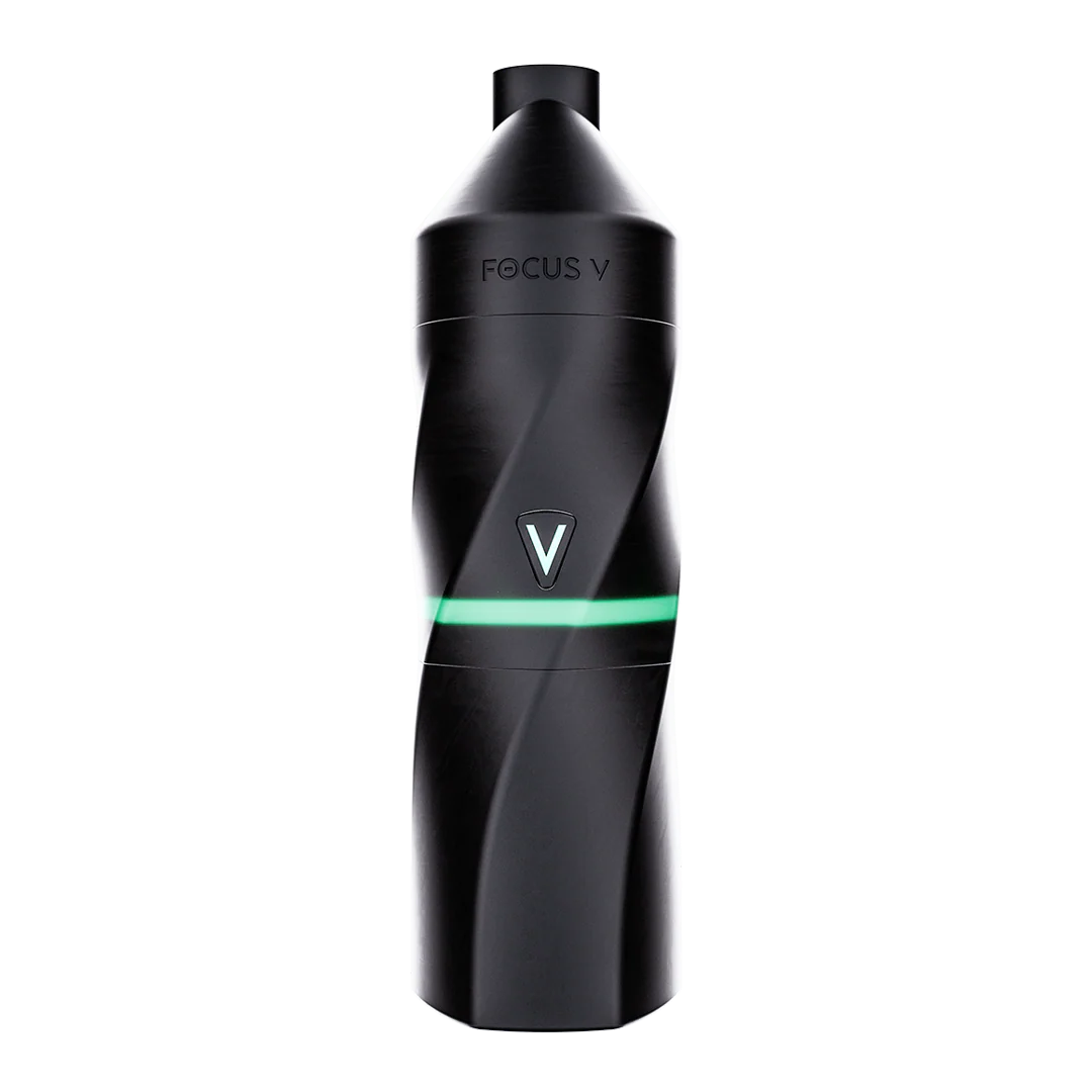 Focus V Aeris vaporizador de concentrados portátil — preto, verde, rosa e cinza