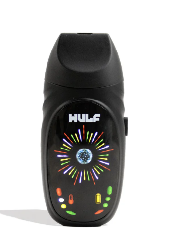 Wulf Mods Faze Vaporizador Portátil Dry Herb LED Interativo Preto — Puff Suite Brasil