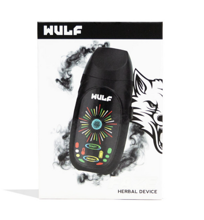Wulf Mods Faze Vaporizador Portátil Dry Herb LED Interativo Preto — Puff Suite Brasil