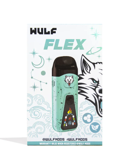 Wulf Mods Flex — Vaporizador Portátil para Ervas e Concentrados | Puff Suite