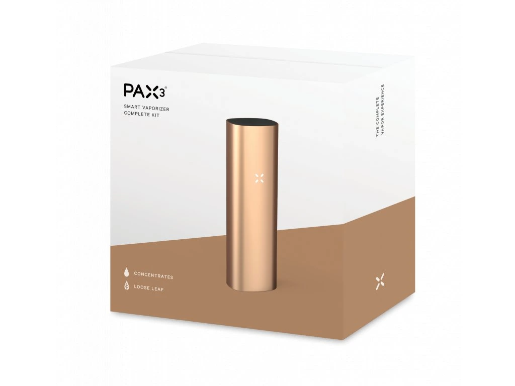PAX 3 Kit Completo — vaporizador de ervas e concentrados com todos os acessórios
