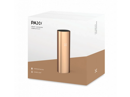 PAX 3 Kit Completo — vaporizador de ervas e concentrados com todos os acessórios