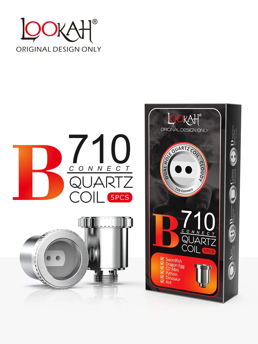 710 Quartz Wax Dish Coils C | Electric Dab Rig - PUFF SUITE