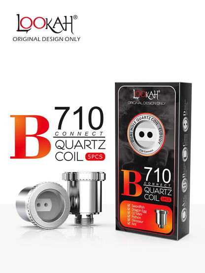 710 Quartz Wax Dish Coils C | Electric Dab Rig - PUFF SUITE