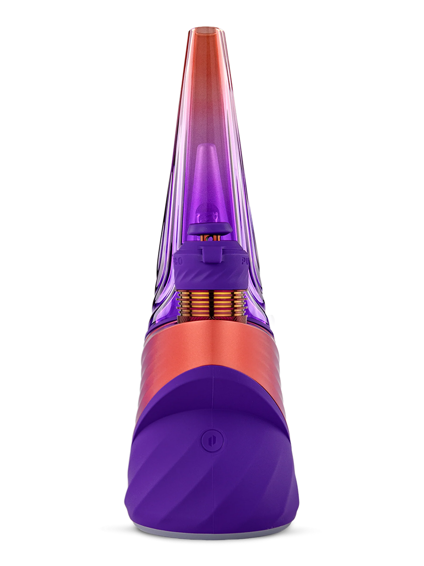Puffco Peak Pro 3DXL Plasma E-Rig Edição Limitada Violeta e Âmbar — Puff Suite Brasil