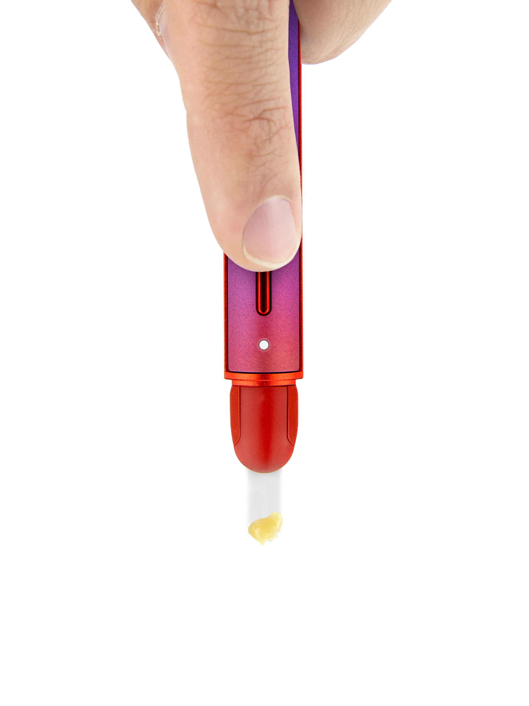 Puffco Hot Knife Plasma Ferramenta de Carregamento Aquecida Violeta e Âmbar — Puff Suite Brasil