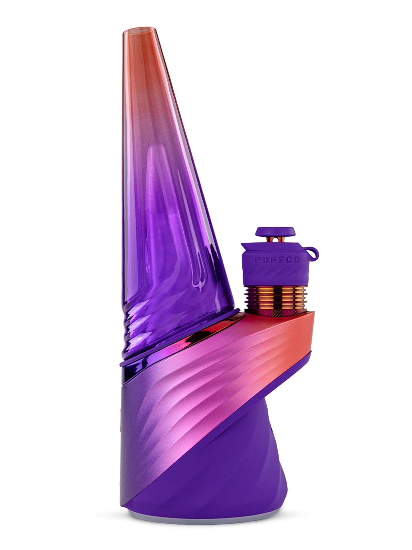 Puffco Peak Pro 3DXL Plasma E-Rig Edição Limitada Violeta e Âmbar — Puff Suite Brasil