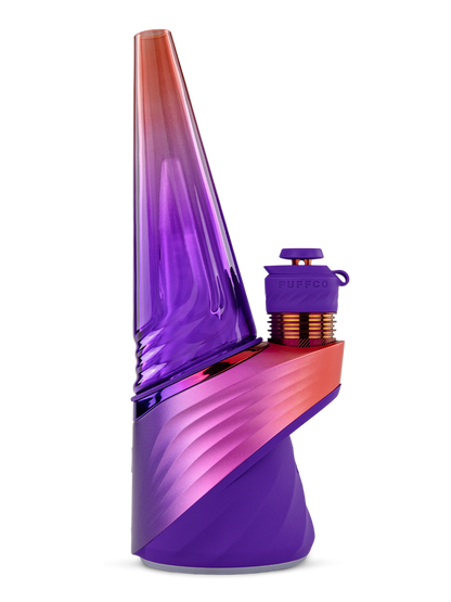 Puffco Peak Pro 3DXL Plasma E-Rig Edição Limitada Violeta e Âmbar — Puff Suite Brasil