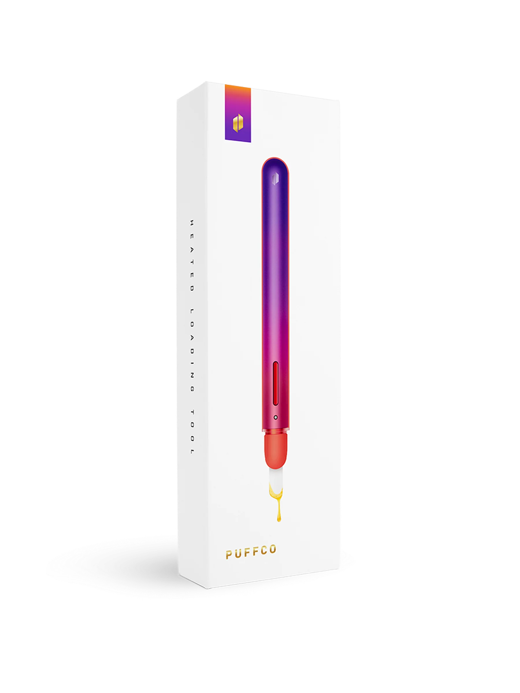 Puffco Hot Knife Plasma Ferramenta de Carregamento Aquecida Violeta e Âmbar — Puff Suite Brasil