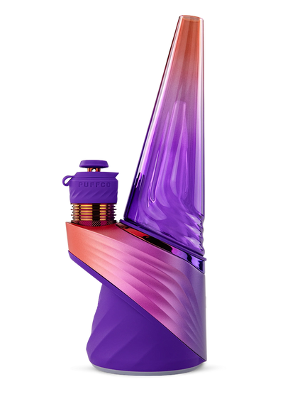 Puffco Peak Pro 3DXL Plasma E-Rig Edição Limitada Violeta e Âmbar — Puff Suite Brasil
