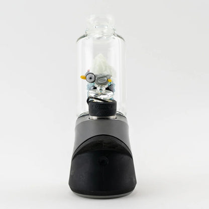 Puffco Peak Attachment - Avenge the Arctic — Vidro Handcrafted com UV Reactive + Glow in the Dark