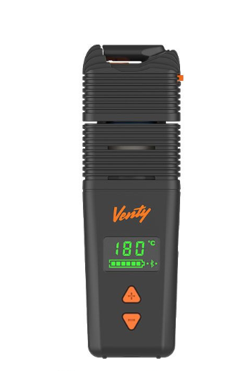 VENTY Vaporizer Vaporizador Portátil Premium Preto com Display LED — Puff Suite Brasil